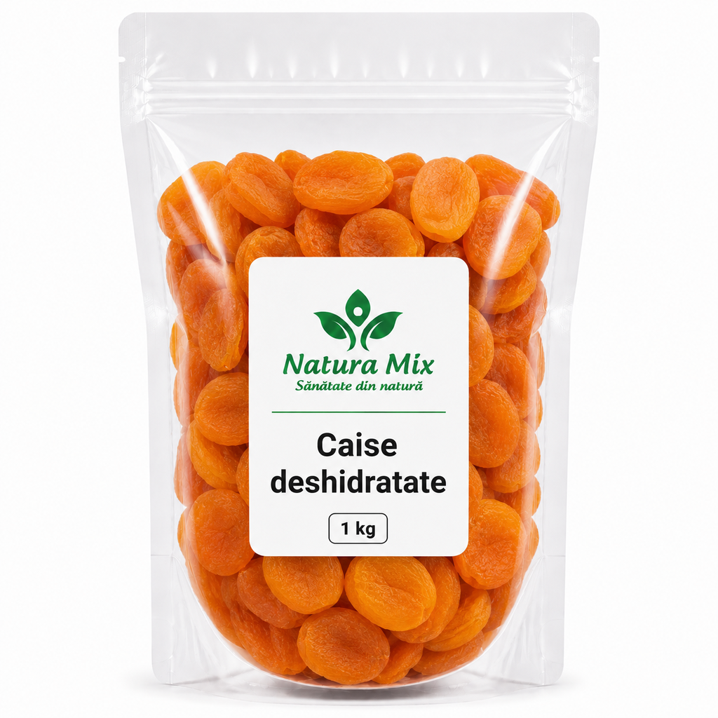 Caise deshidratate 1kg Caise deshidratate 1 kg - imagine 1