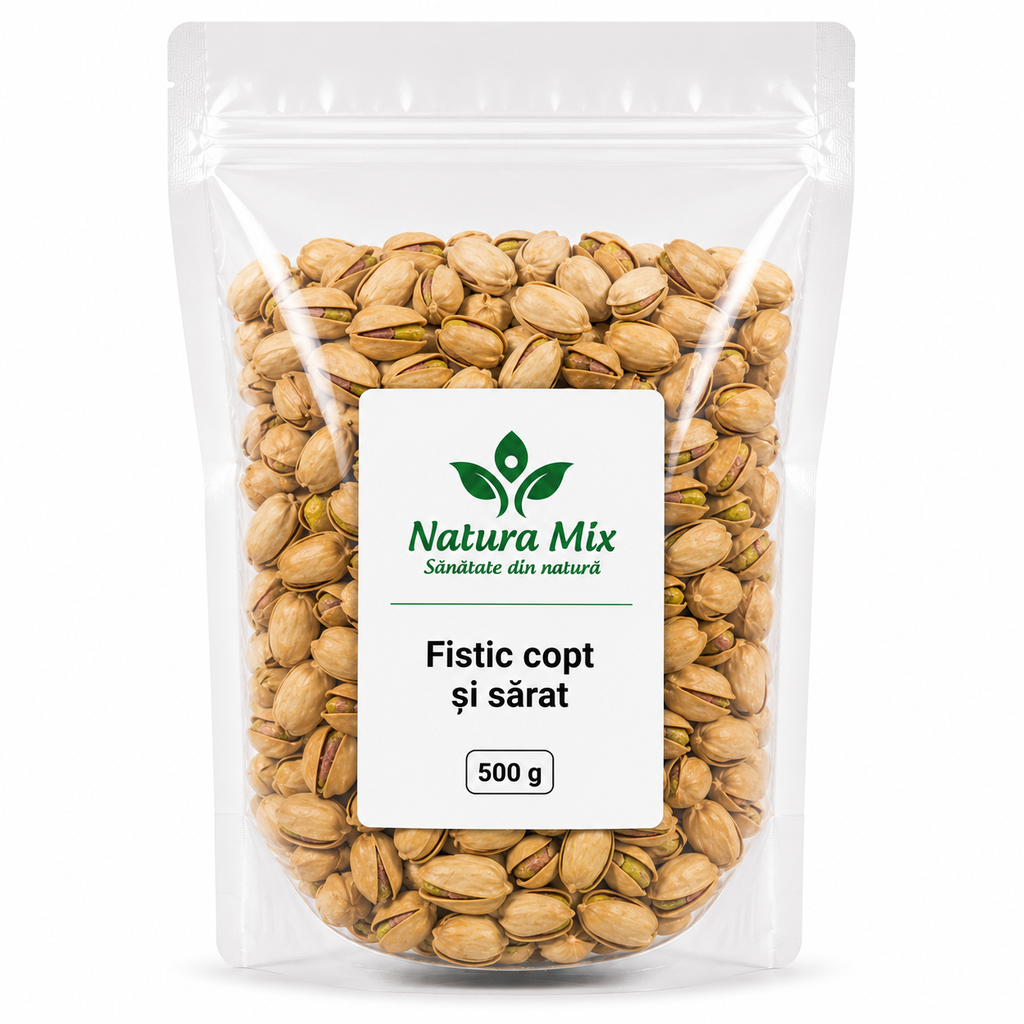 Fistic copt si sarat 500 g Fistic copt si sarat 500 g - imagine 1