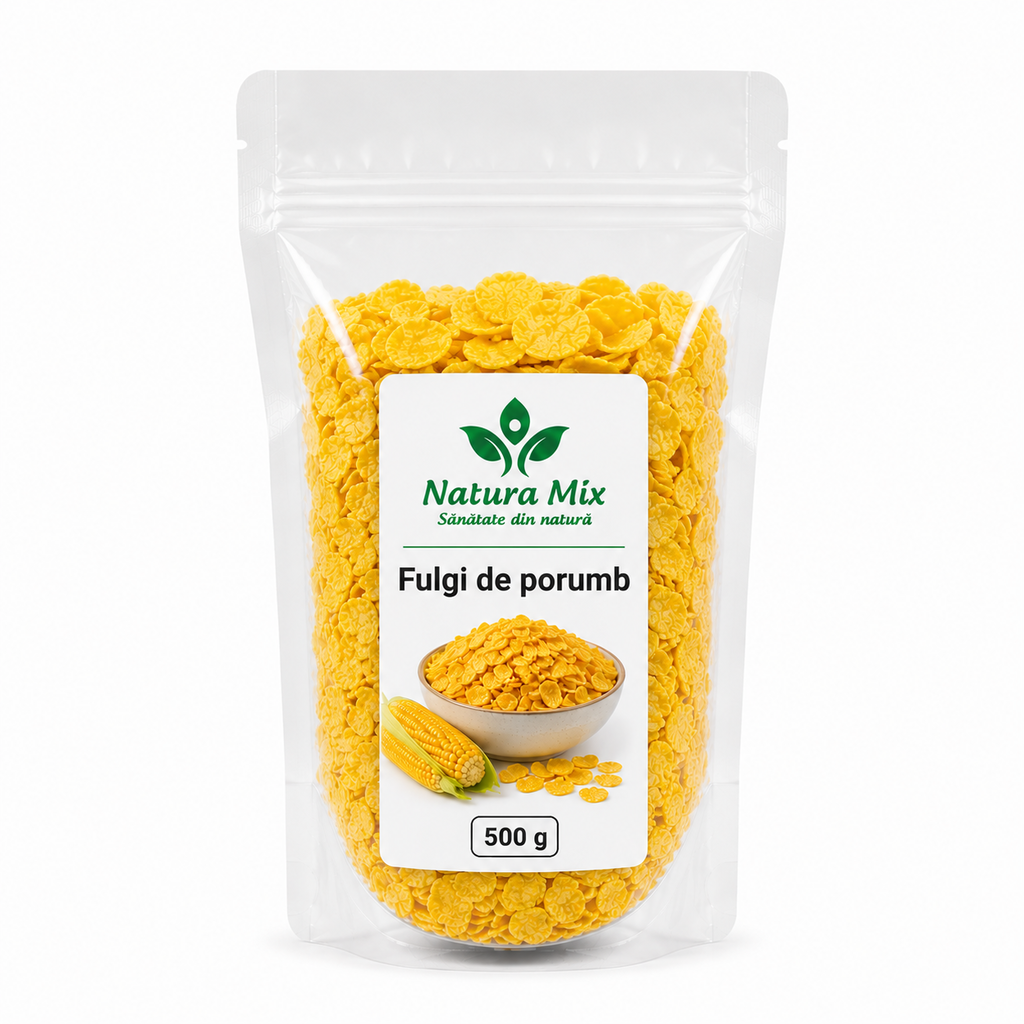 Fulgi de porumb 500 g Fulgi de porumb 500 g - imagine 1