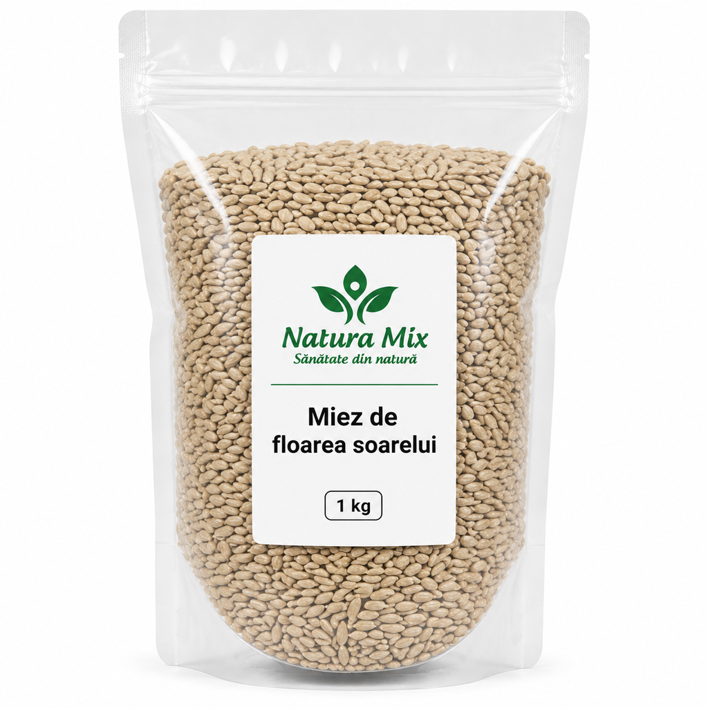 Miez de floarea soarelui 1kg Miez de floarea soarelui 1kg - imagine 1