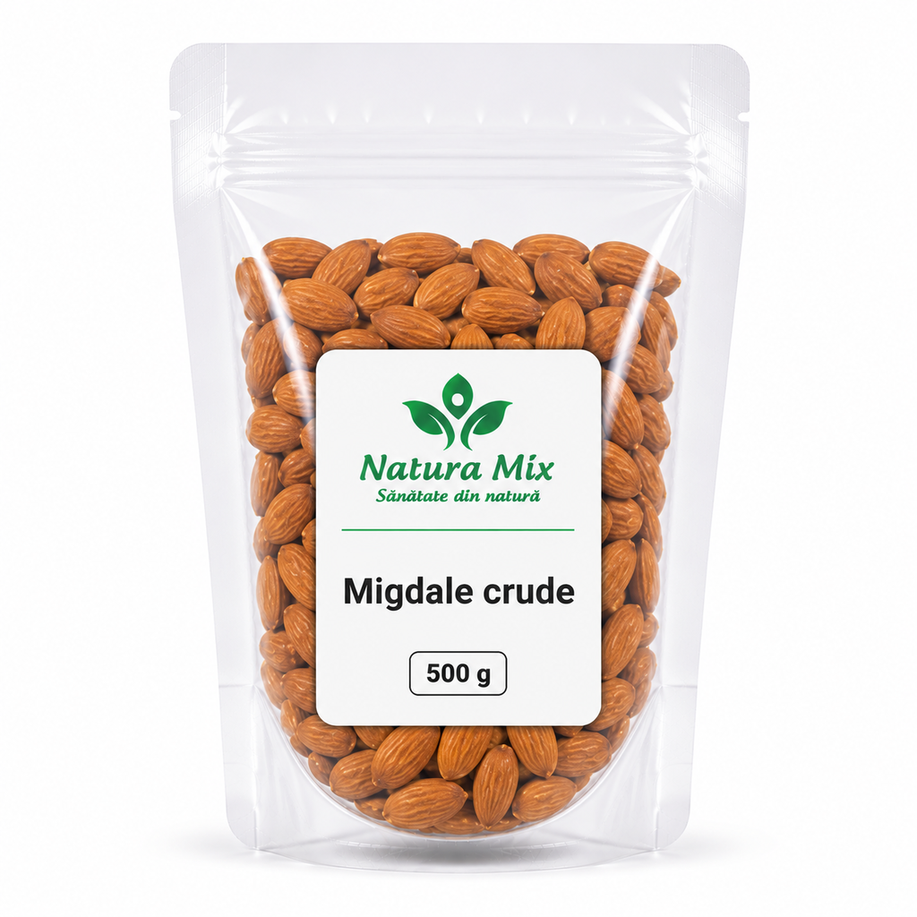 Migdale crude 500 g Migdale crude 500 g - imagine 1