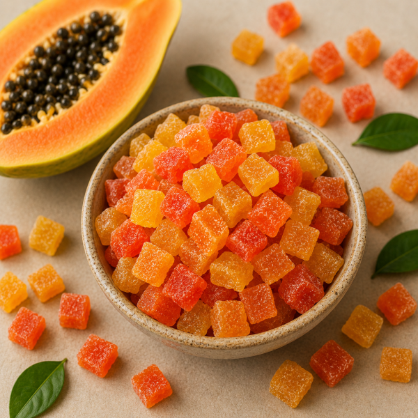 Papaya confiata