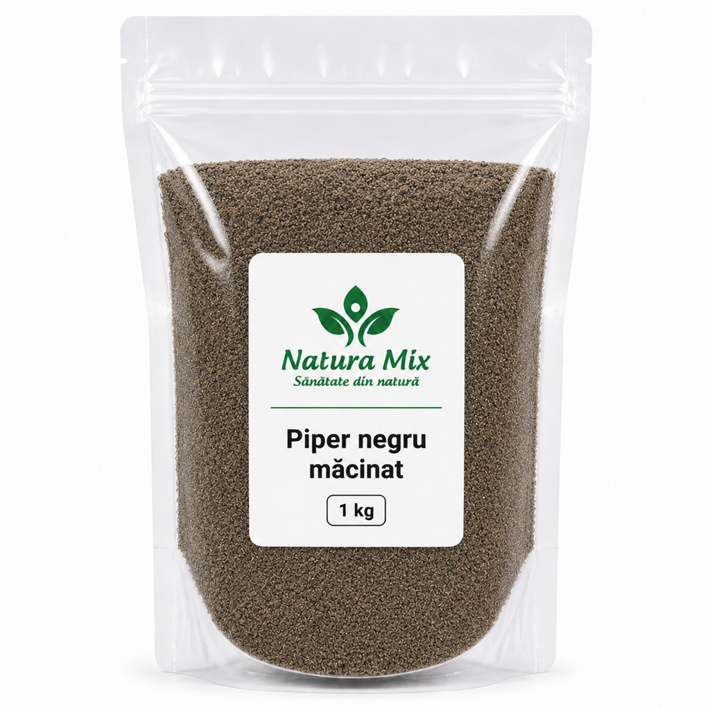 Piper negru macinat 1 kg Piper negru macinat 1 kg - imagine 1