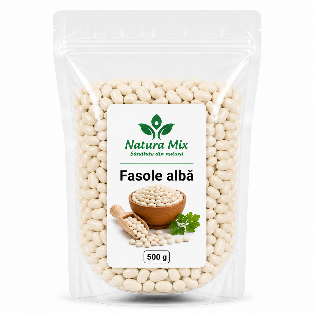 Fasole alba 500 g Fasole alba 500 g - imagine 1