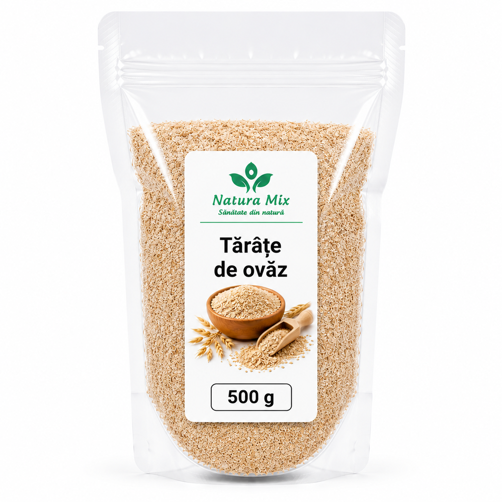 Tarate de ovaz 500 g Tarate de ovaz 500 g - imagine 1